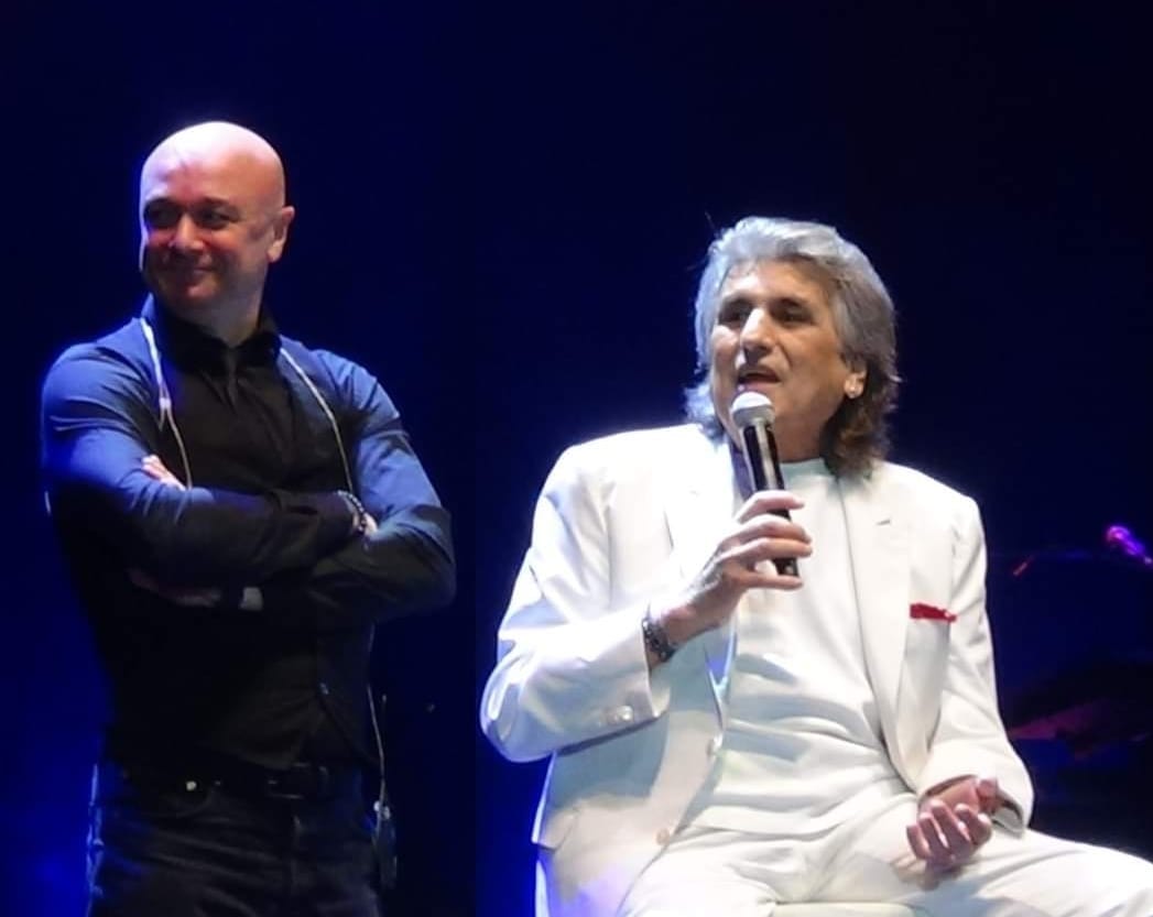 Luca di Nunno con Toto Cutugno